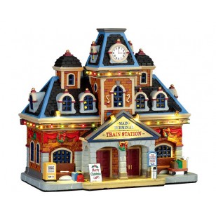 MAIN TERMINAL TRAIN STATION, WITH 4.5V ADAPTOR MAIN TERMINAL TRAIN STATION, WITH 4.5V ADAPTOR